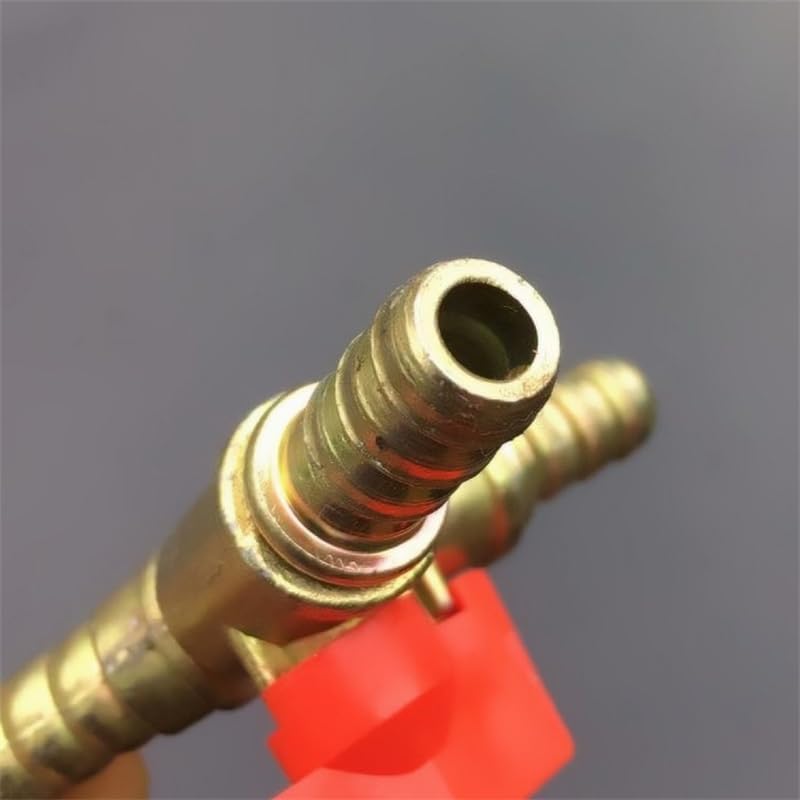 XTIVO Gas Pipe Connector, 3 Way Y-Shaped Brass Valve with Dual Switch, Heavy Duty Gas Connector for Hose Pipe, Garden, Construction & Industrial Applications