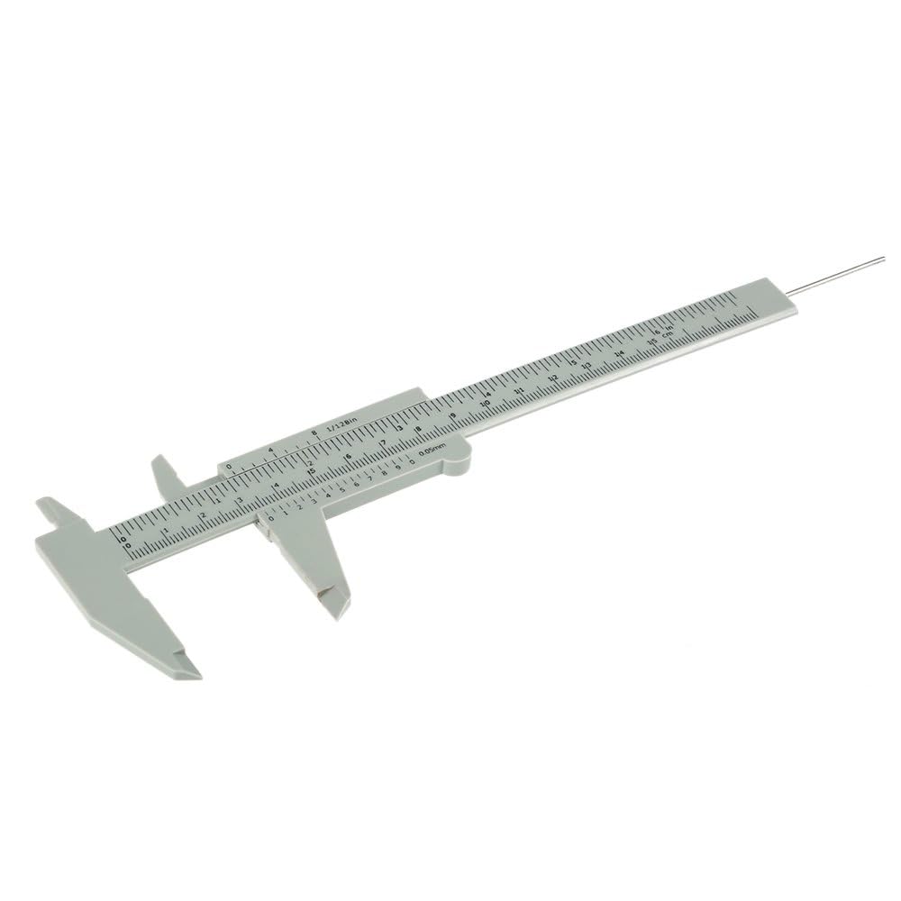 XTIVO Eyebrow Measuring Caliper Tool for Perfect Shape | Microblading Brow Mapping Ruler | Adjustable Double Scale Eyebrow Shaping Tool for Salon & Home Use (Pack of 1)