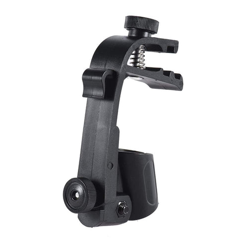 2PCS Drum Rim Microphone Clamp Mount – Adjustable Clip-On Mic Holder with Shockproof Anti-Vibration Design for Snare, Tom & Percussion Drums