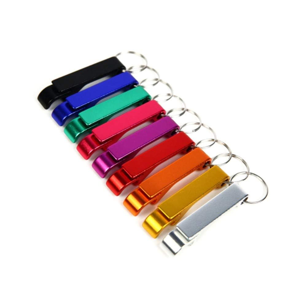 XTIVO Bottle Opener Keychain, Heavy Duty Metal, Matte Black Finish