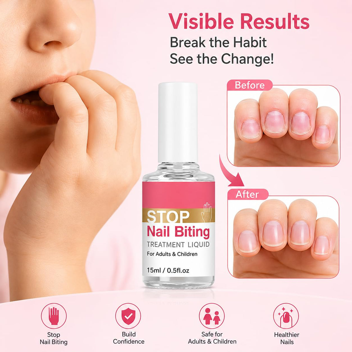 Thumb Sucking and Nail Biting Stopper for Kids